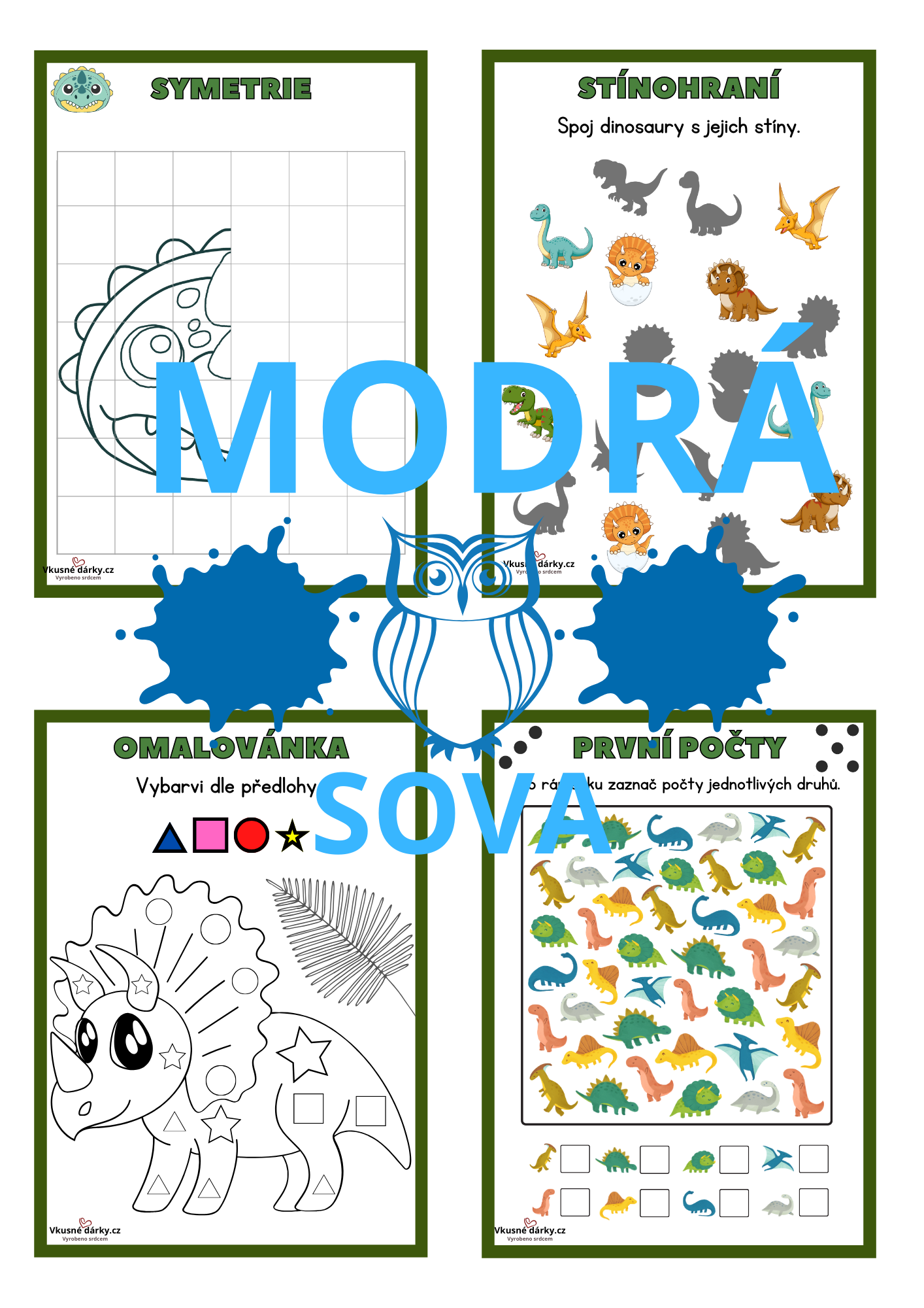 Dinosauři II - logika a zrakové vnímání